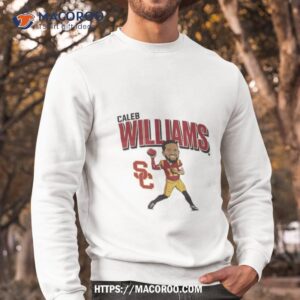 usc football caleb williams caricature shirt sweatshirt