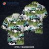 Usfs Engine Hawaiian Shirt