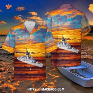 Uss Mccandless (ff1084) U.s Navy Ship Reunions Hawaiian Shirt