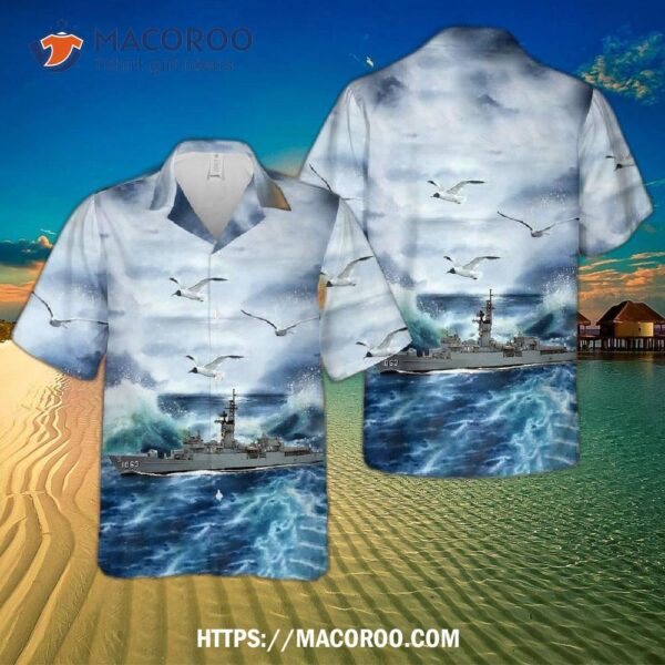 Uss Reasoner (ff 1063) U.s Navy Ship Reunions Hawaiian Shirt