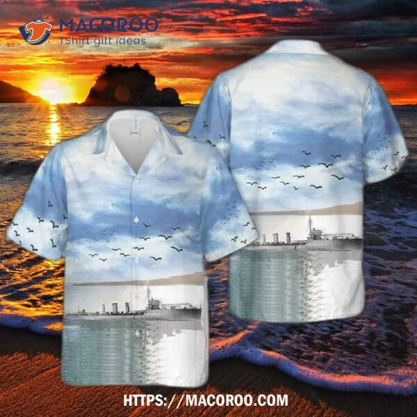 Uss Sterett (dd-27) U.s Navy Ship Reunions Hawaiian Shirt