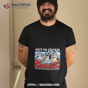 Vacation Time Bluey Shirt