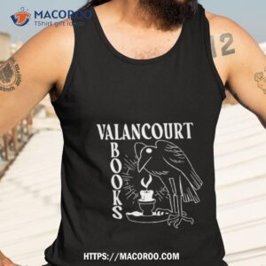 valancourt books shirt tank top 3