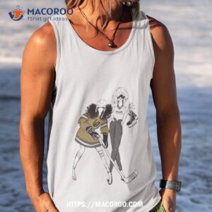 vegas golden knights g iii 4her by carl banks hockey girls t shirt tank top