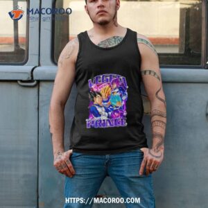 vegeta saiyan prince shirt tank top 2