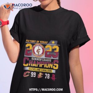 Victory In Vegas 2023 Cleveland Cavaliers Summer League Champions Shirt