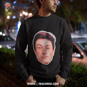 viktor hovland golf face shirt sweatshirt