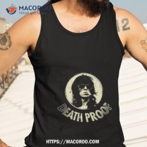 vintage logo death proof ornament tank top 3