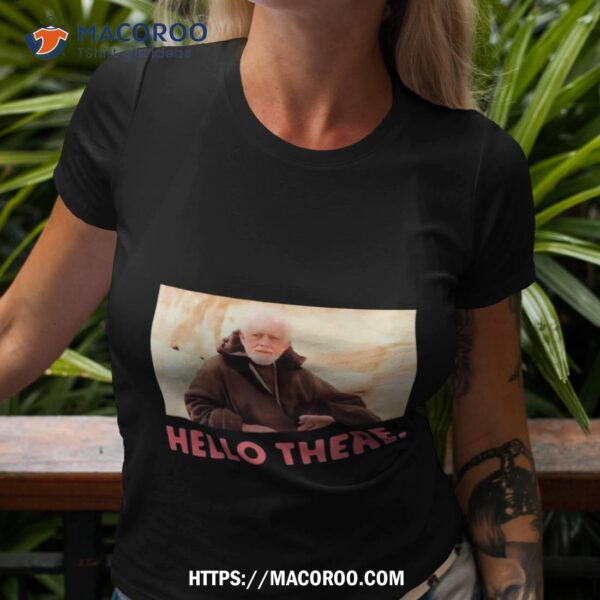 Vintage Obi Wan Hello There Photo Design Shirt
