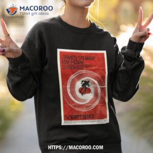 vintage vertigo movie poster shirt sweatshirt 2