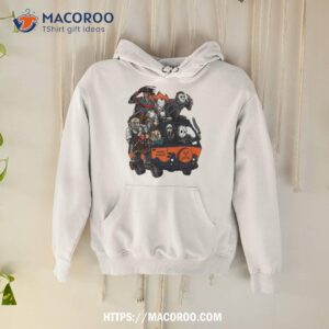 Virginia Cavaliers Horror Movies Characters Bus Halloween 2023 Shirt