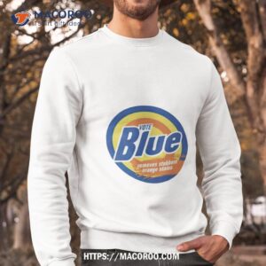 vote blue removes stubborn orange stains shirt sweatshirt