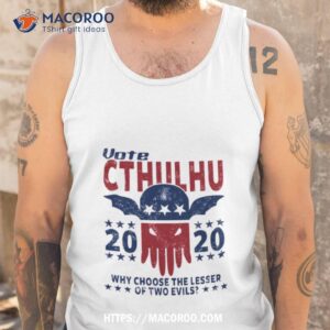 vote cthulhu 2020 cthulhu and lovecrafshirt tank top