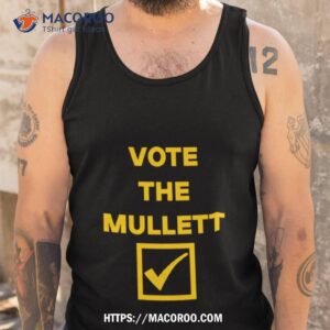 vote the mulletshirt tank top