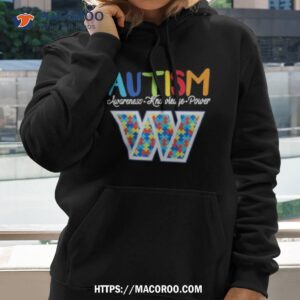 washington commanders autism awareness knowledge power shirt hoodie 2