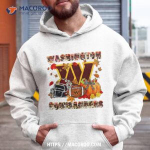 Washington Commanders Fall Helmet Pumpkin Shirt