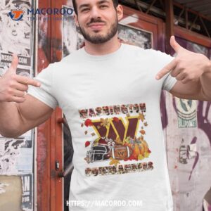 Washington Commanders Fall Helmet Pumpkin Shirt