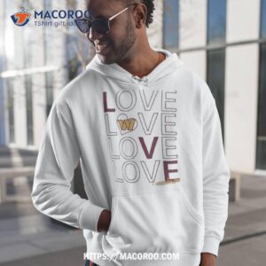 Washington Commanders G Iii Love Graphic Shirt