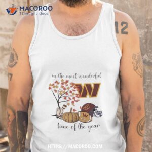 washington commanders in the most wonderful time of the year 2023 shirt tank top