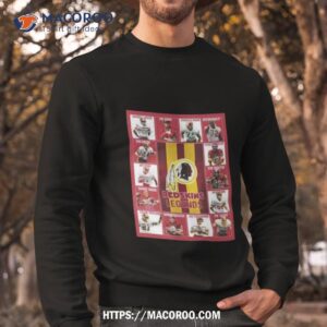 washington commanders legends players 2023 signatures shirt sweatshirt