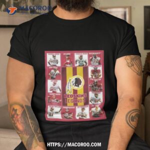 Washington Commanders Legends Players 2023 Signatures Shirt