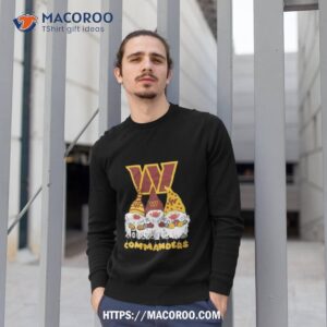 washington commanders the gnomes christmas shirt sweatshirt 1