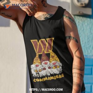 washington commanders the gnomes christmas shirt tank top 1