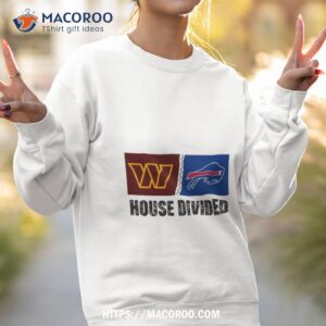 washington commanders vs buffalo bills house divided shirt sweatshirt 2
