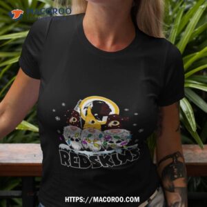washington redskins football gnomes christmas 2023 shirt tshirt 3