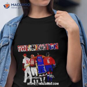 Washington Team Sport Champion Signatures Shirt