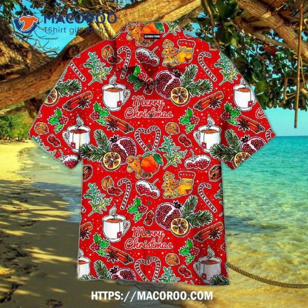 We Are All Be Home For Christmas Night Pattern Aloha Hawaiian Shirt