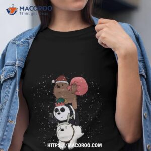 We Bare Bears Fitted Shirt