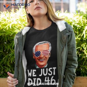 We Just Did 46 Joe Biden 2020 Election Santa Shirt