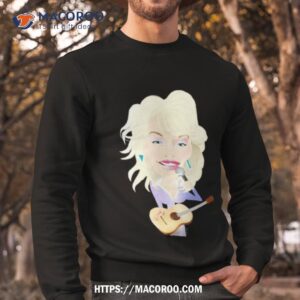 we love dolly caricature shirt sweatshirt