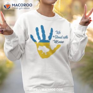 we stand with ukraine shirt sweatshirt 2