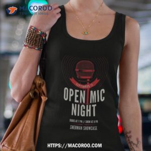 wess concert september 15 open mic night shirt tank top 4