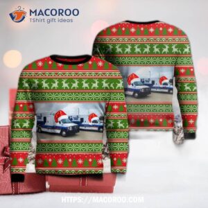 West Branch – Michigan Ogemaw County Ems Authority Ugly Christmas Sweater