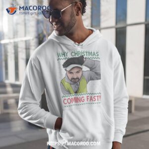 Why You Coming Fast Meme Funny Christmas Jumper Shirt