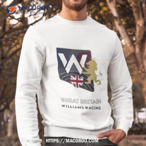 williams f1store 2023 great britain race ornament sweatshirt