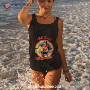 witch be gay do witchcraft shirt tank top 3