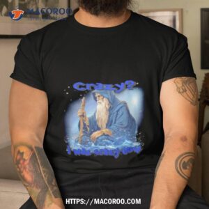 Wizard Crazy I Was Crazy Once Shirt