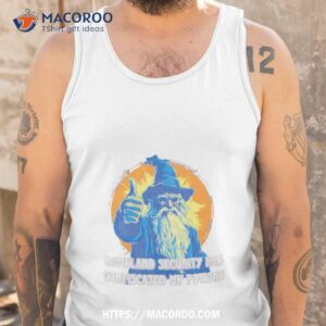 wizard homeland security has confiscated my potions shirt tank top