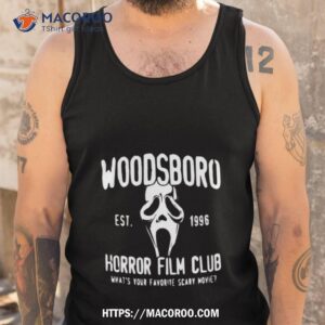 woodsboro horror film halloween shirt tank top