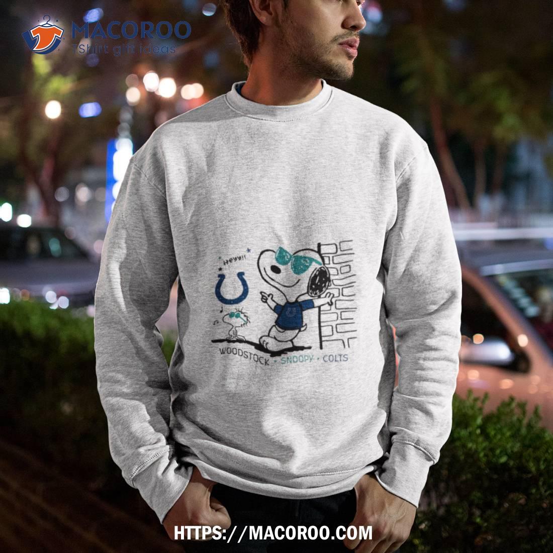 Snoopy Joe Cool To Be The Indianapolis Colts T-Shirt - T-shirts Low Price