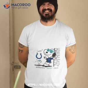 Woodstock Snoopy Colts Shirt