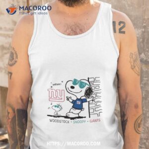 woodstock snoopy gianshirt tank top