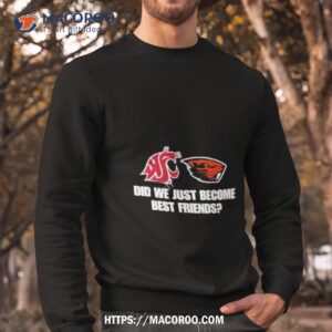 wsu osu did we just become friends shirt sweatshirt