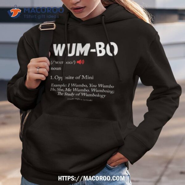 Wumbo Definition White Texshirt