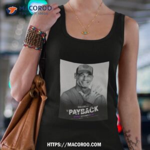 wwe payback say hello to the host john cena is back on saturday september 2 unisex shirt tank top 4