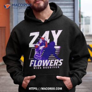 Zay Flowers Baltimore Player Football Shirt